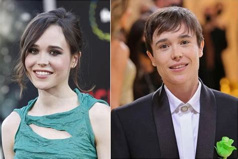 what happened to ellen page|elliot page male or female.